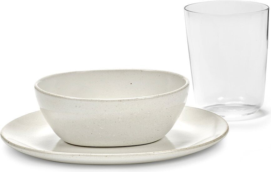 Out of Lines Zdjele 190 ml smeđe-crne 2 kom.