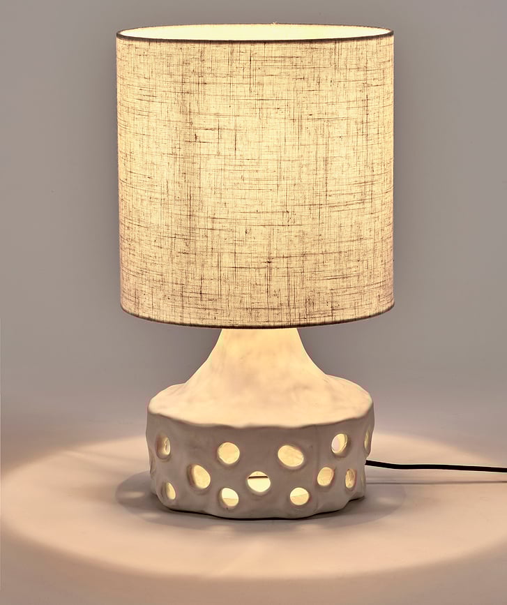 Oya 02 Lampe de table, 42 cm, beige