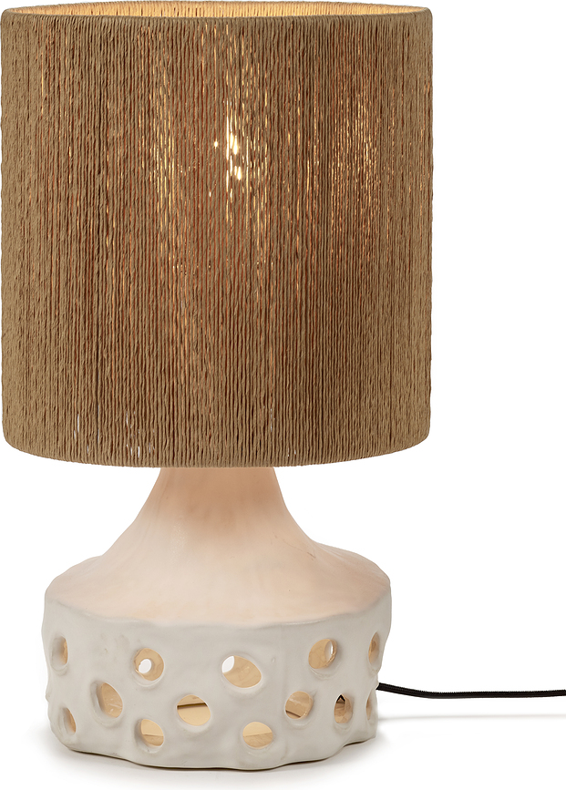 Oya 02 Stolna Lampa 42 cm bež