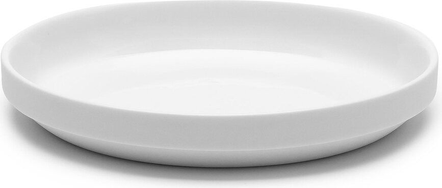 Passe-partout Assiettes à dessert 18 cm, blanc mat, lot de 4