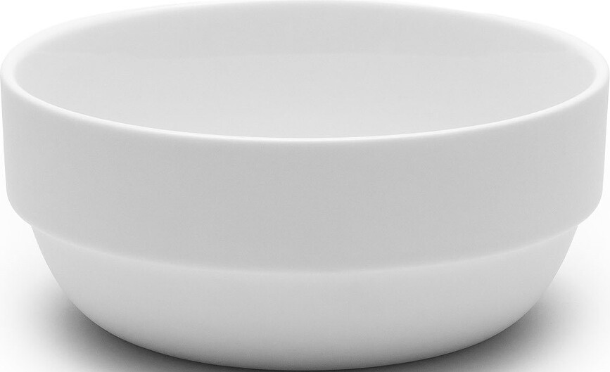 Passe-partout Bols 14 cm, blanc mat, lot de 4