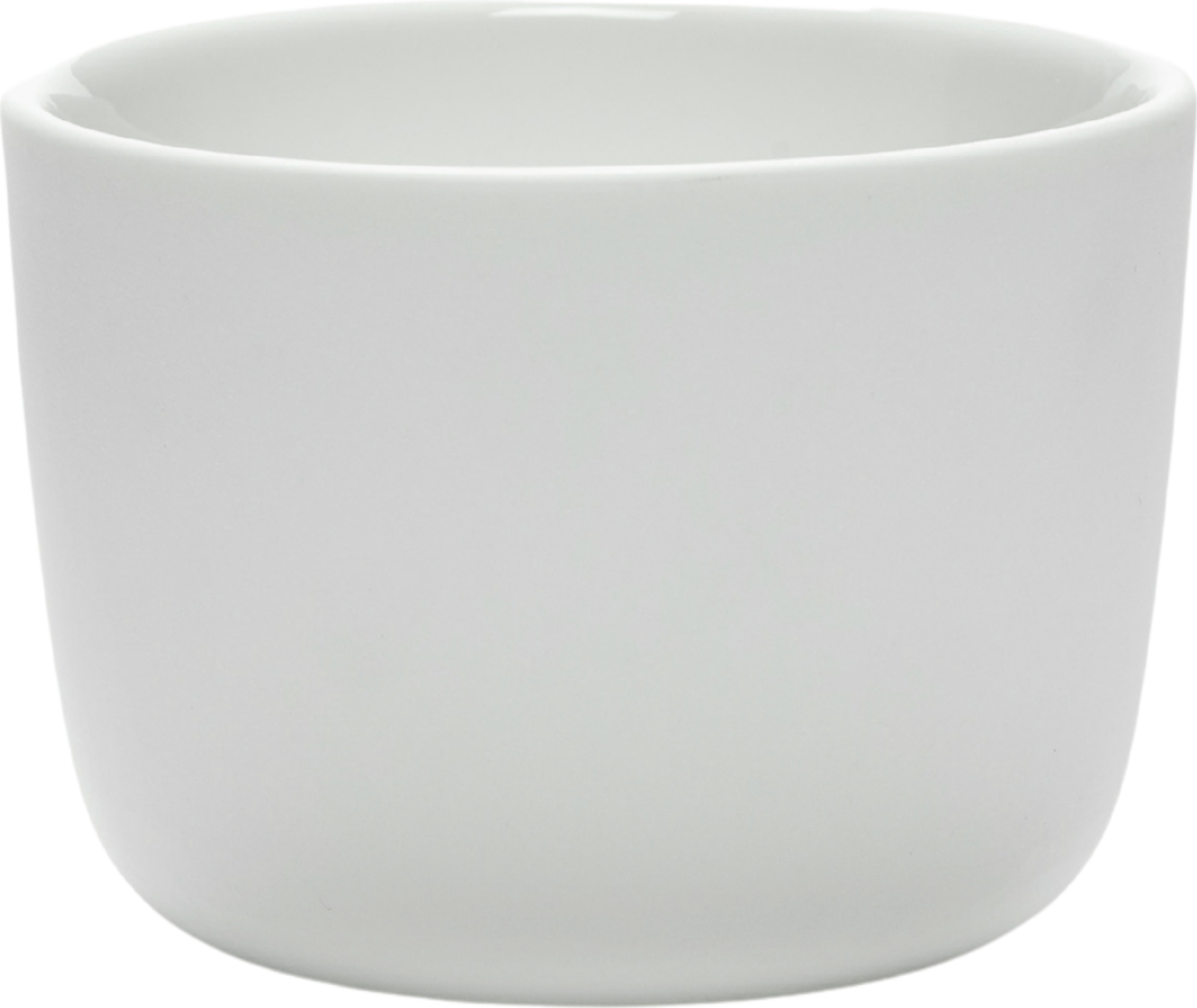 Passe-partout Cappuccinotasse, 8,5 cm, mattweiß