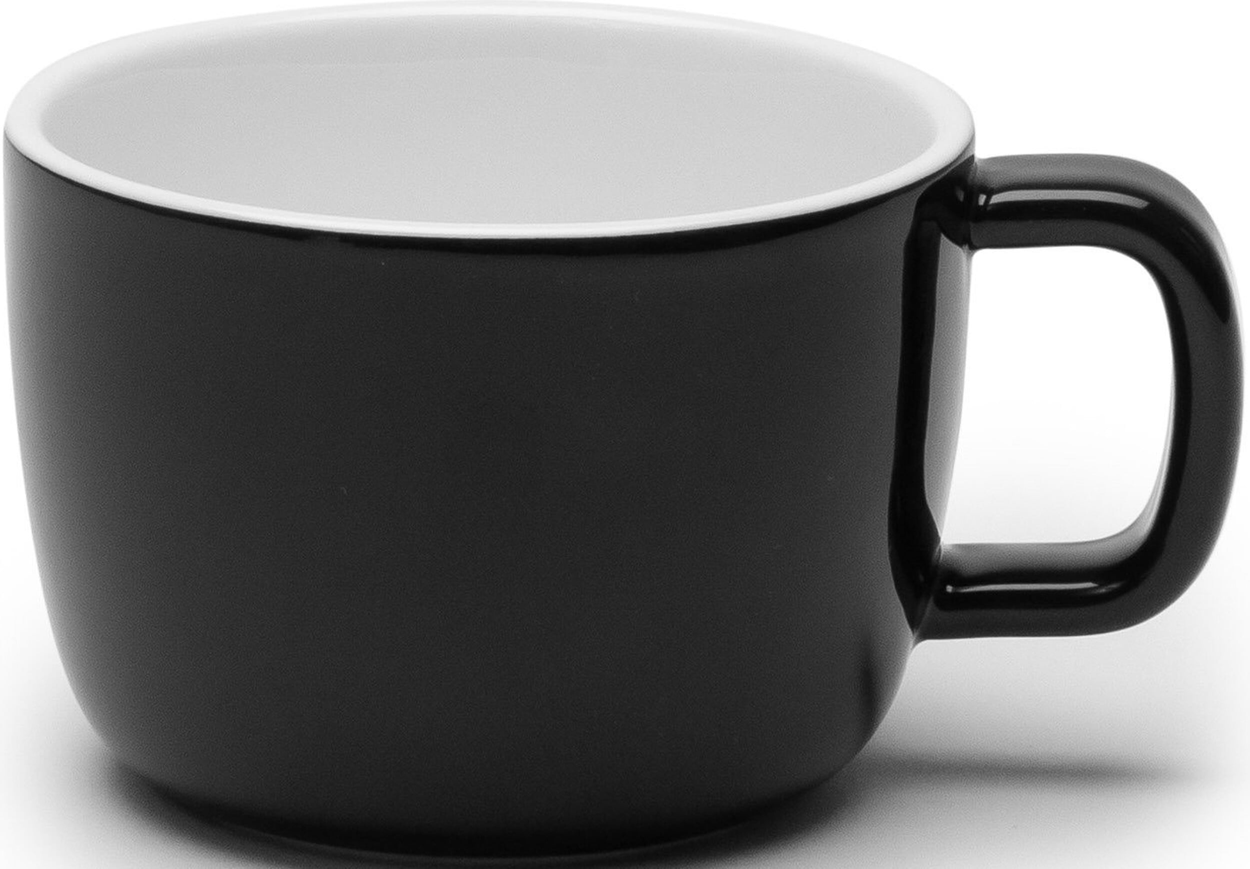 Passe-partout Cappuccinotassen 200 ml, schwarz-weiß, 4 St.