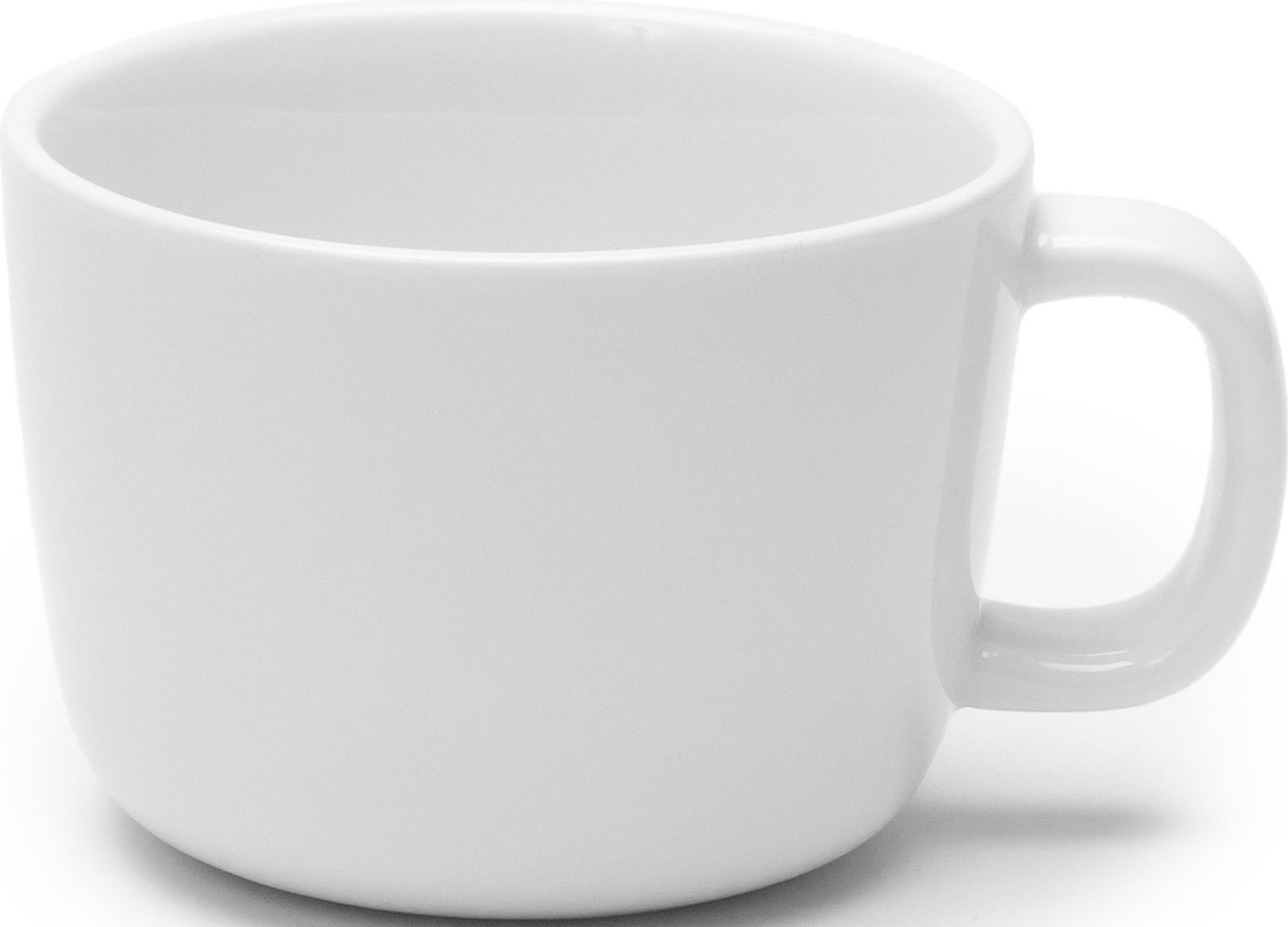 Passe-partout Cappuccinotassen 200 ml, weiß glasiert, 4 St.