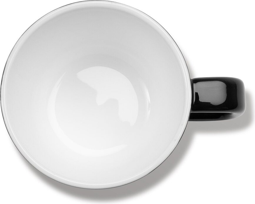 Passe-partout Espressokoppar 135 ml, svart-vit, 4 st