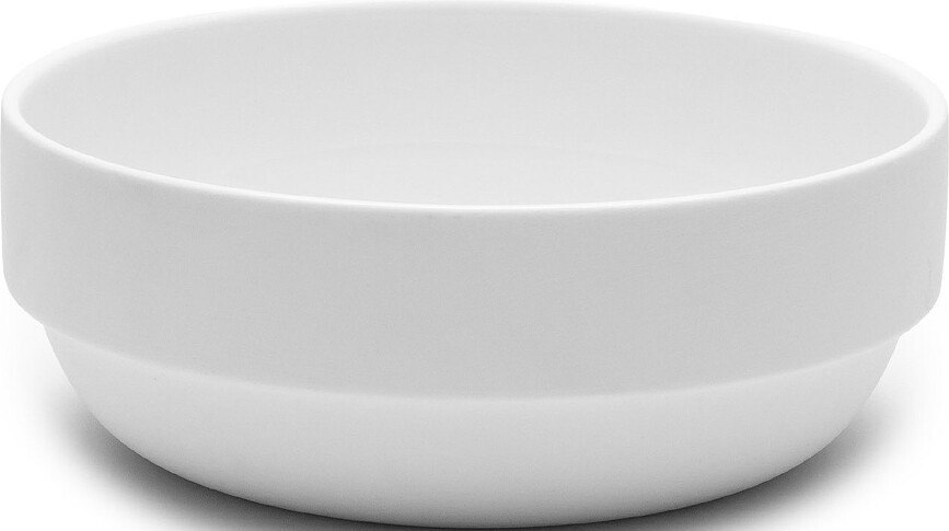 Passe-partout Μπολ, 16 cm, λευκό ματ, 4 τμχ