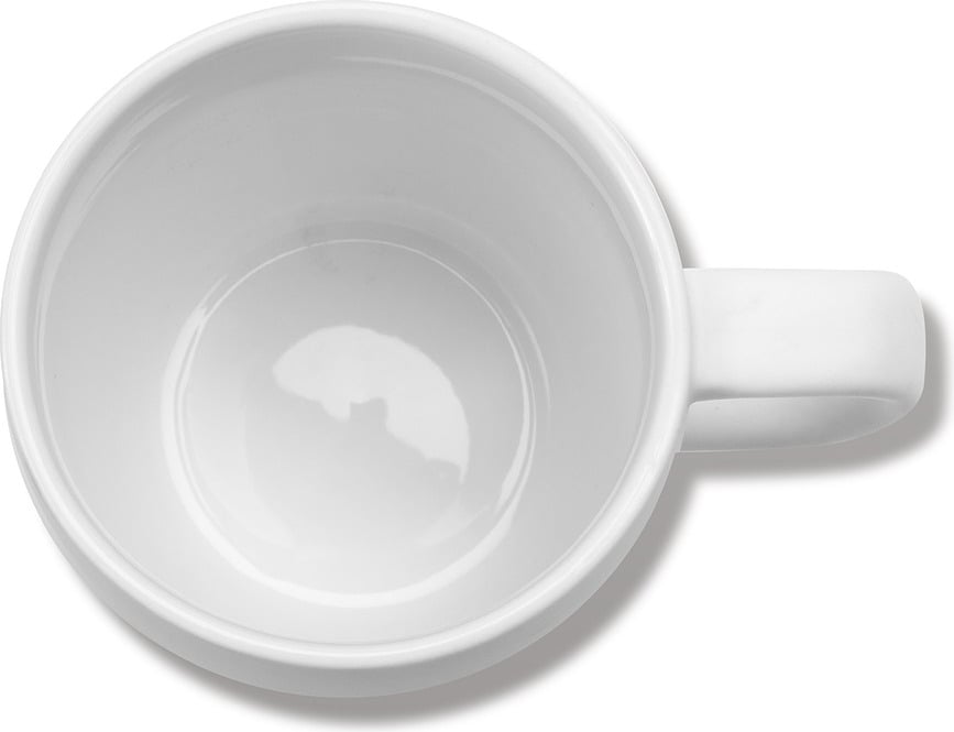 Passe-partout Šalica 330 ml bijela glazirana