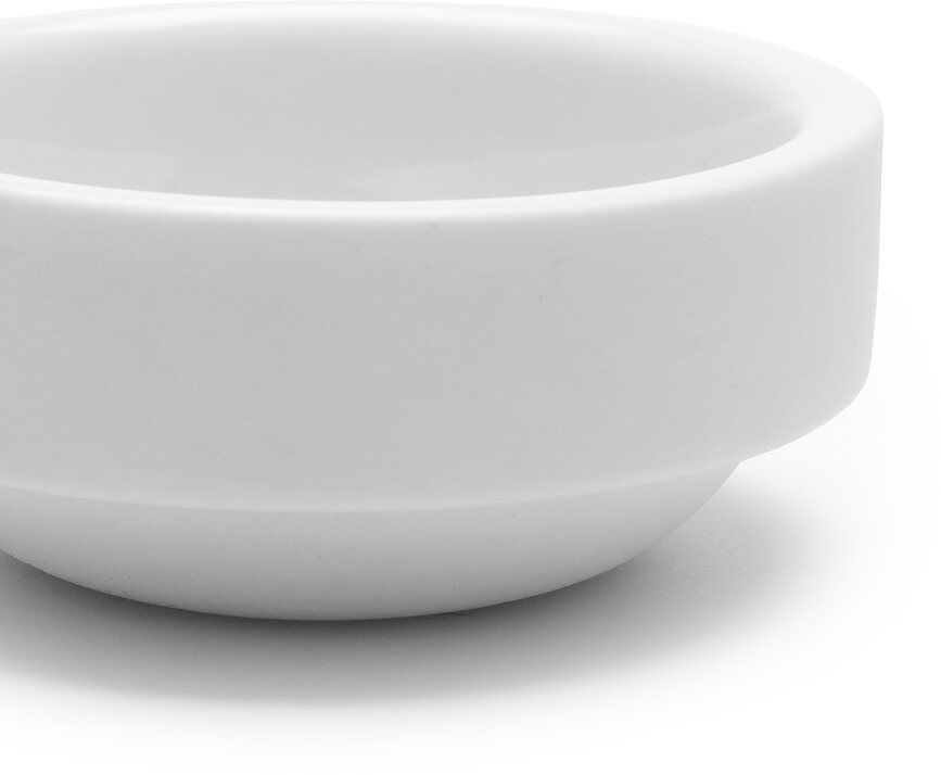 Passe-partout Skålar 6 cm, matt vit, 6 st