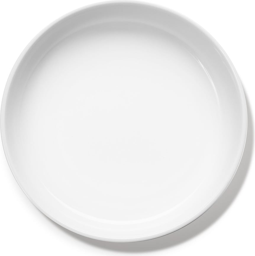 Passe-partout Duboki Tanjur 22 cm mat bijeli