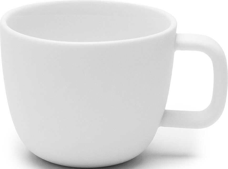 Passe-partout Tasses à espresso 135 ml, blanc mat, lot de 4