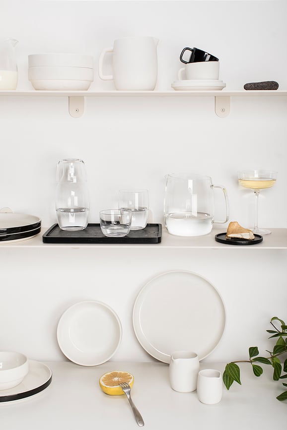 Passe-partout Zdjela 18 cm bijela mat