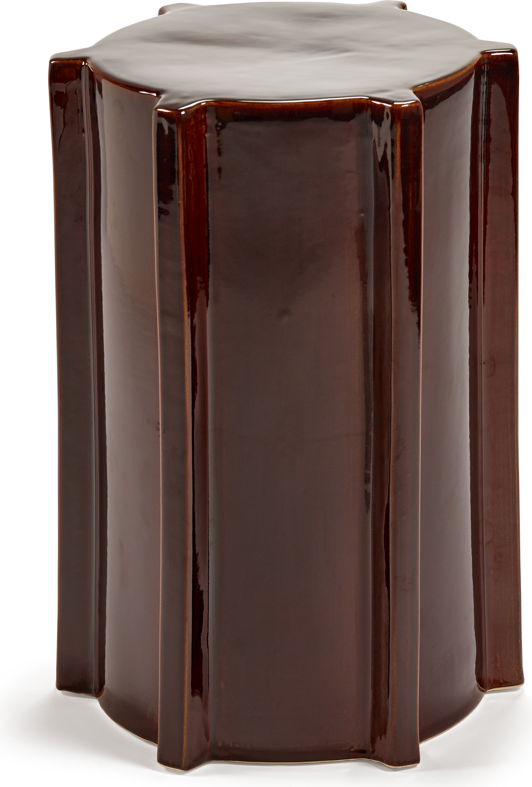 Beistelltische Pawn Beistelltisch 31 Cm, Rotbraun