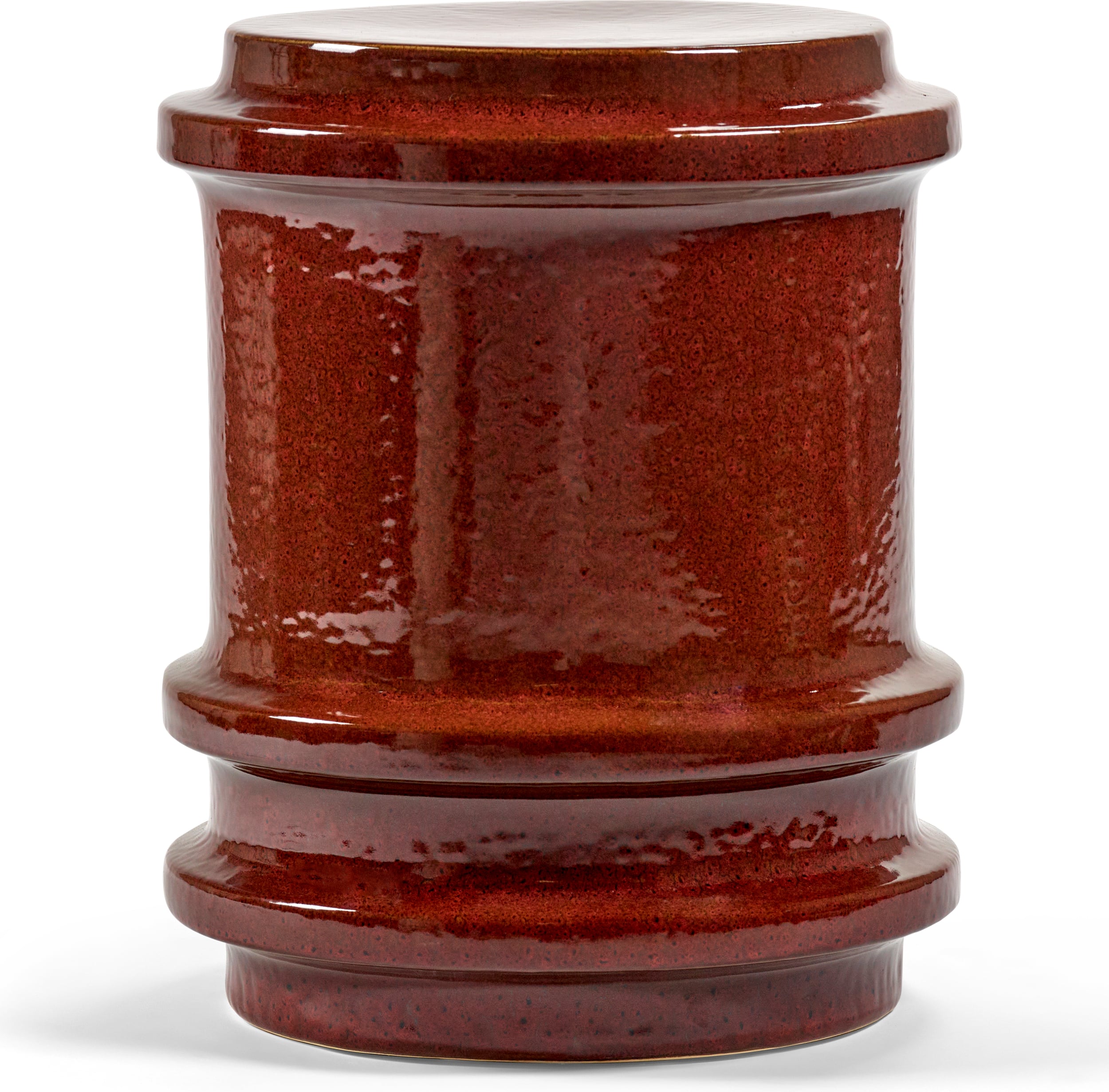 Pawn Beistelltisch 35 cm, dunkelrot
