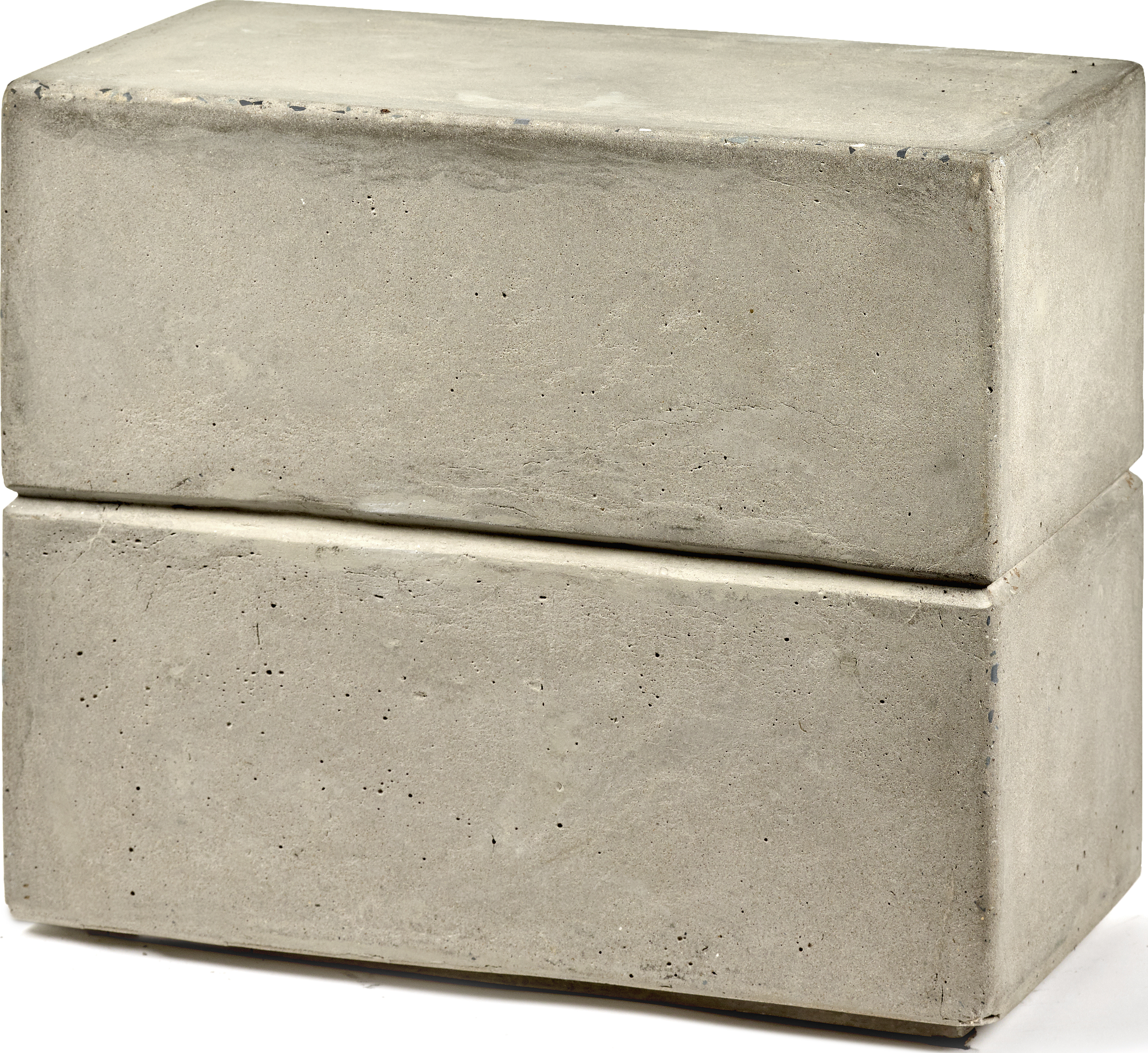 Pawn Hocker, rechteckig, Beton