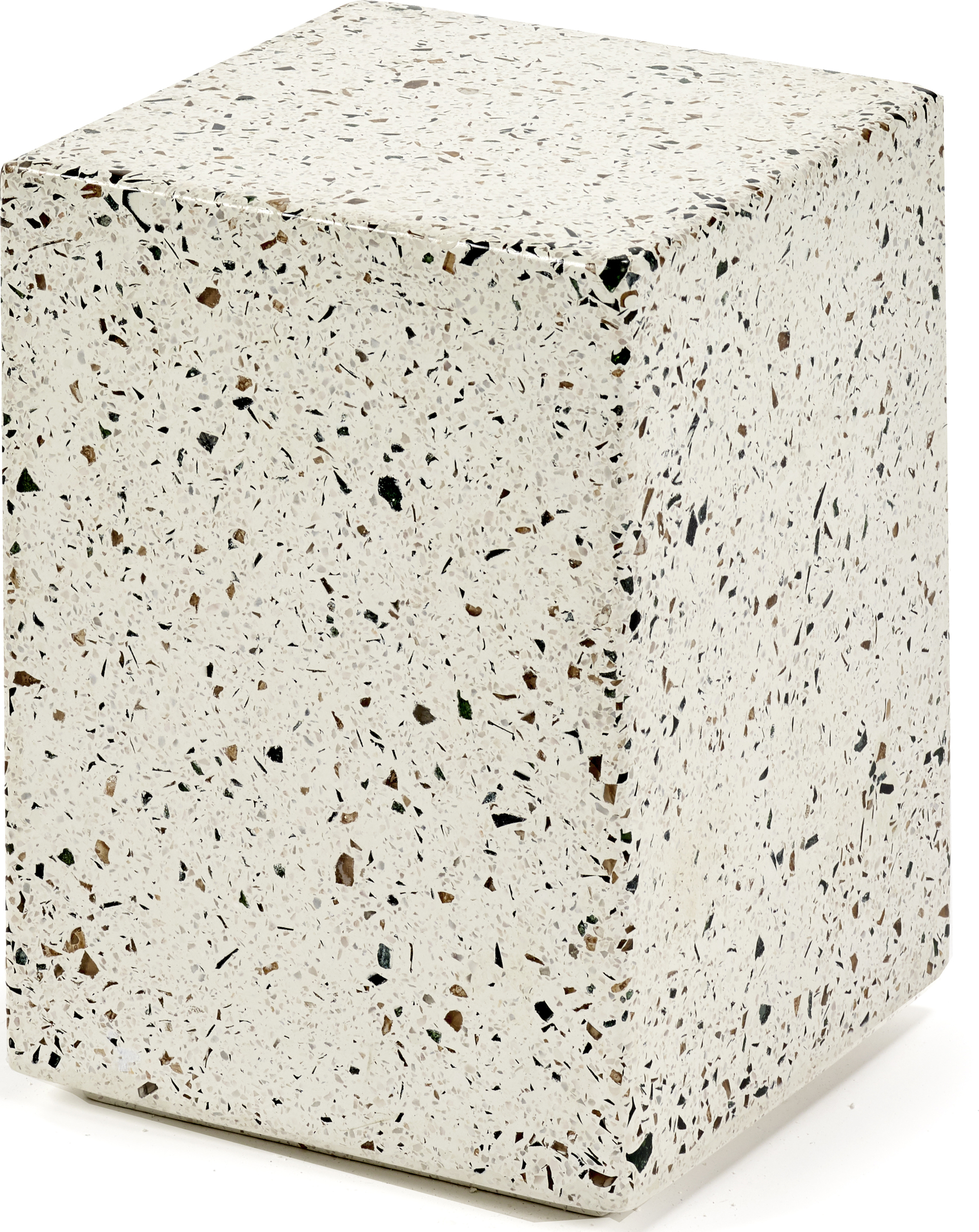 Beistelltische Pawn Terrazzo Beistelltisch Hoch, 30 X 30 Cm