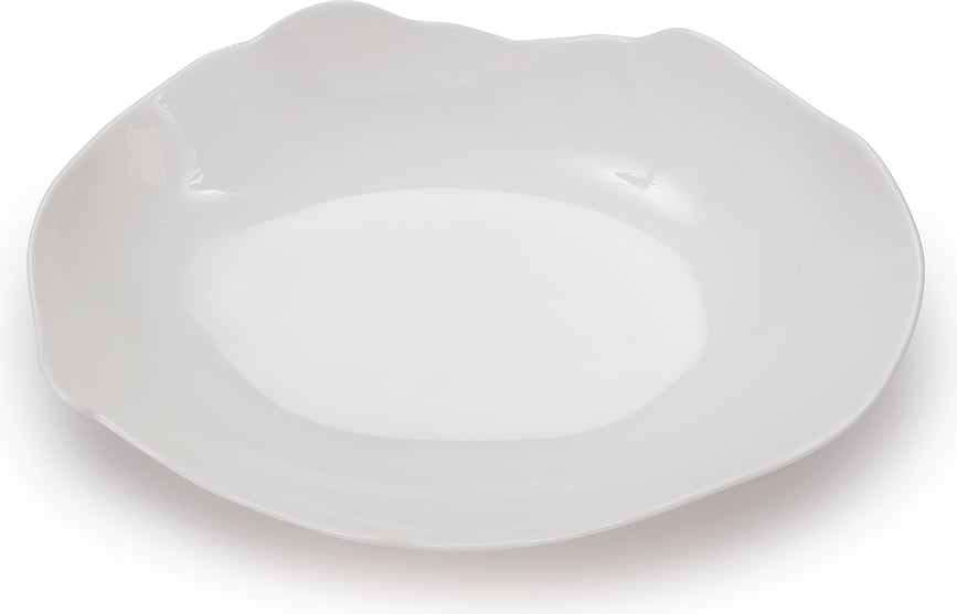 Perfect Imperfection Assiettes creuses ovales 23 cm, lot de 6