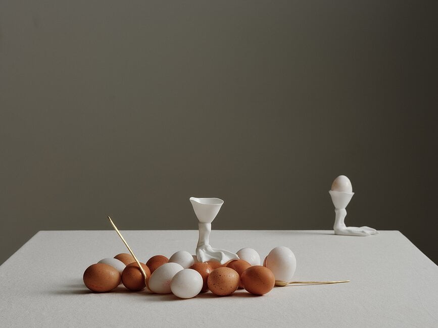 Perfect Imperfection Coquetiers 8,5 cm, lot de 2