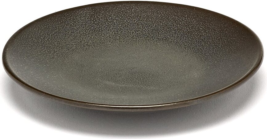 Piattini da espresso Inku 12 cm verde scuro, 4 pz.