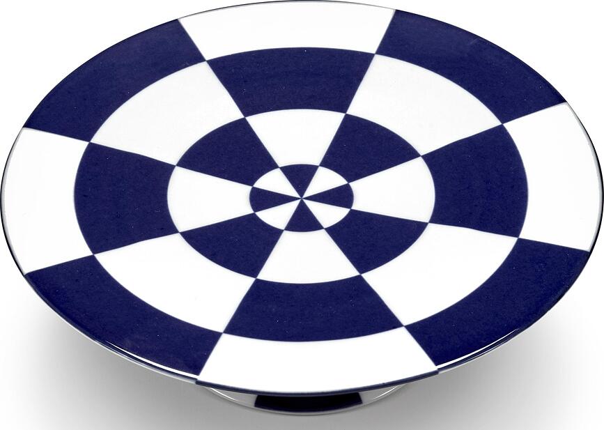 Piatto da portata Les Objets Mouleversants, blu navy