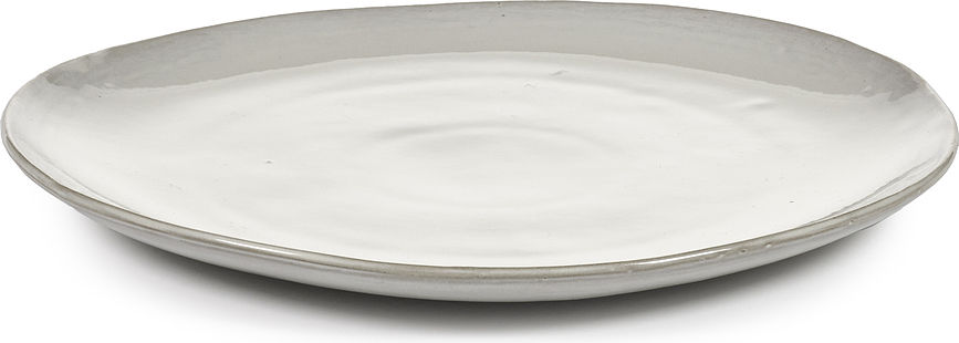 Pietų lėkštės La Mère, 27 cm, balkšvos spalvos, 2 vnt.
