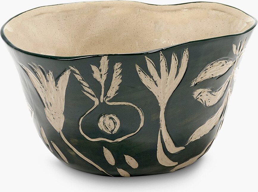 Plant pot cover Mix 28 cm, dark green