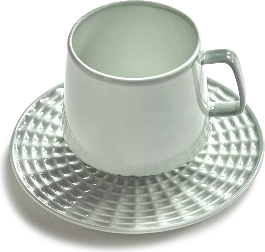 Platillo para taza de café lungo Nido, 11,5 cm, verde