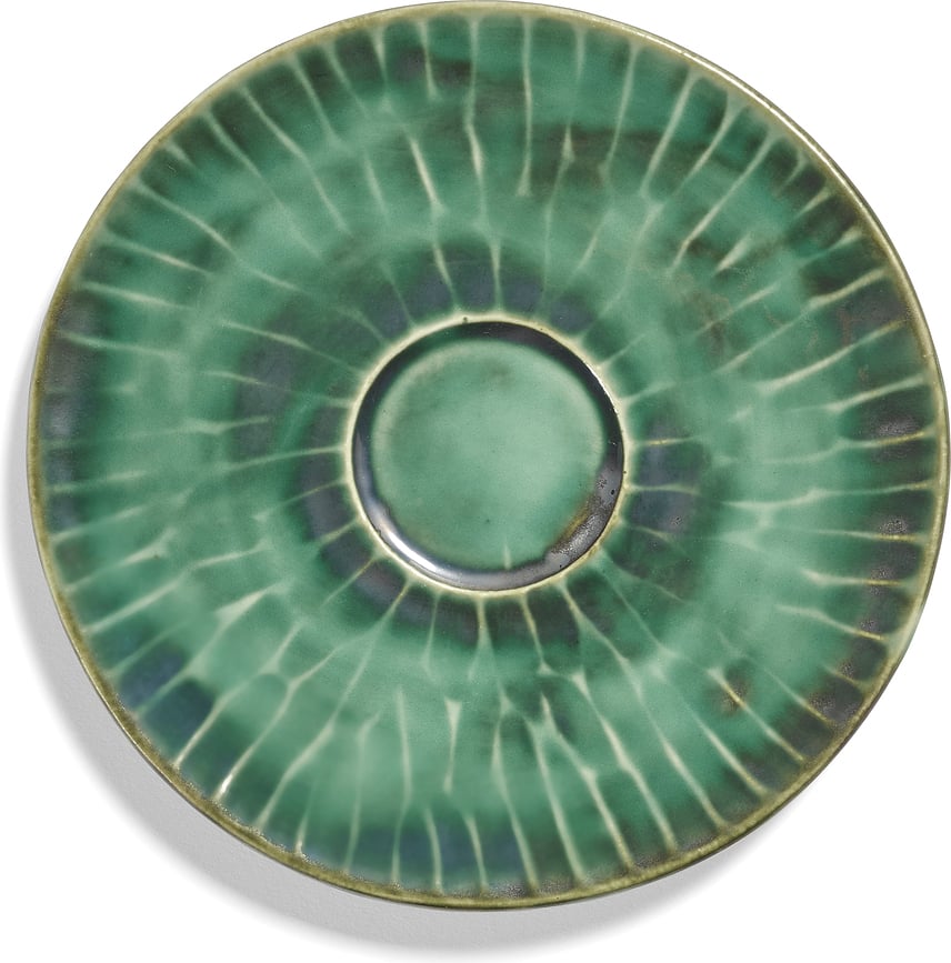 Platillo para taza de capuchino Verde Lanza, 14,5 cm