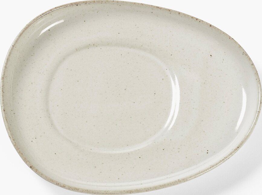 Platillos para Tazas de Café Out of Lines, 15 cm, marrón y negro, 2 unidades