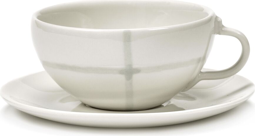 Platillos para tazas de café Zuma, 14 cm, negros, Pack de 2