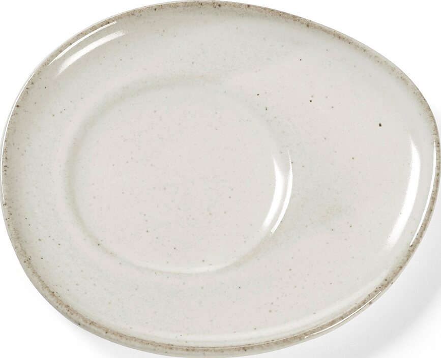 Platillos para Tazas de Espresso Out of Lines, 12 cm, marrón y negro, 2 unidades