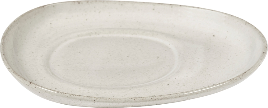 Platillos para Tazas Out of Lines, 15 cm, blanco roto, 2 unidades