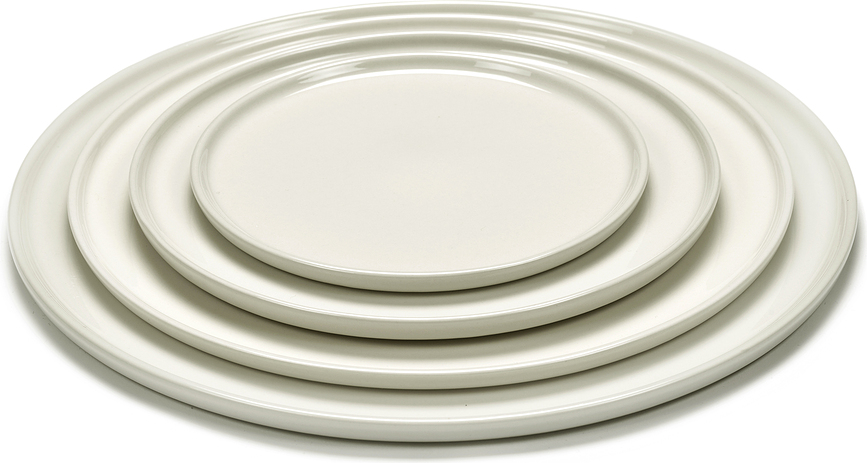 Plato de aperitivo Cena, 14 cm, marfil