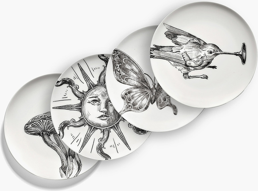 Plato de Aperitivos Unity Mushrooms, 12 cm