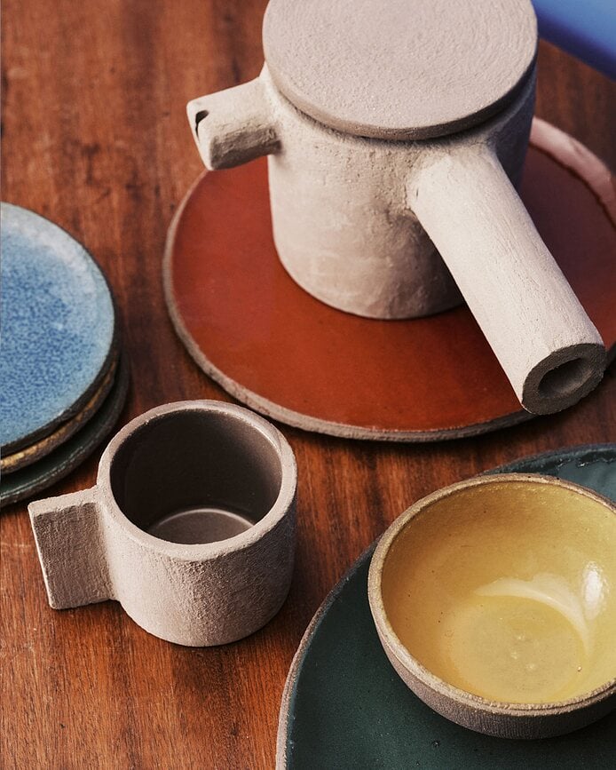 Plato de Desayuno FCK, 20 cm, rojo