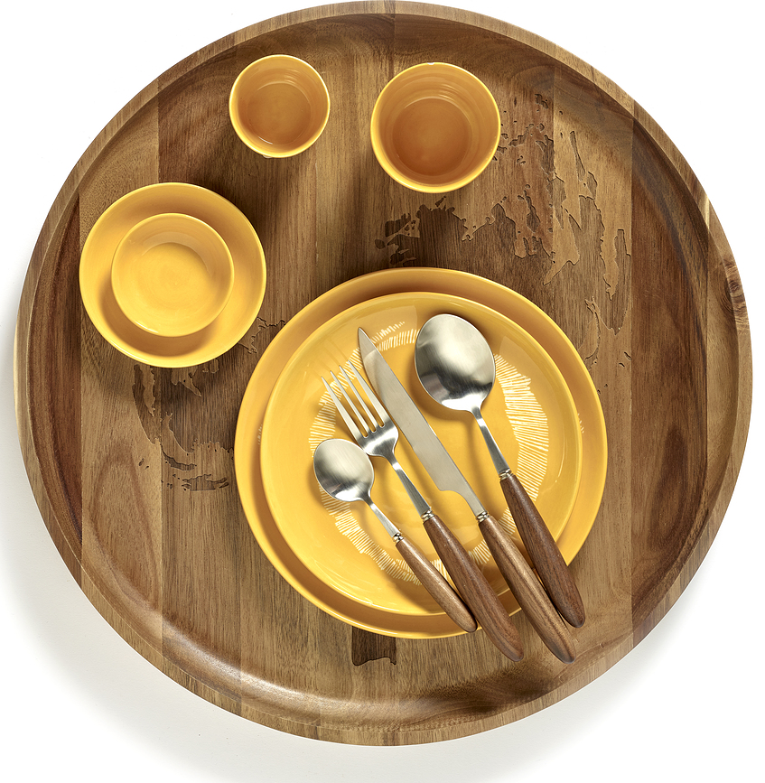 Plato de Desayuno Feast, 19 cm, rosa