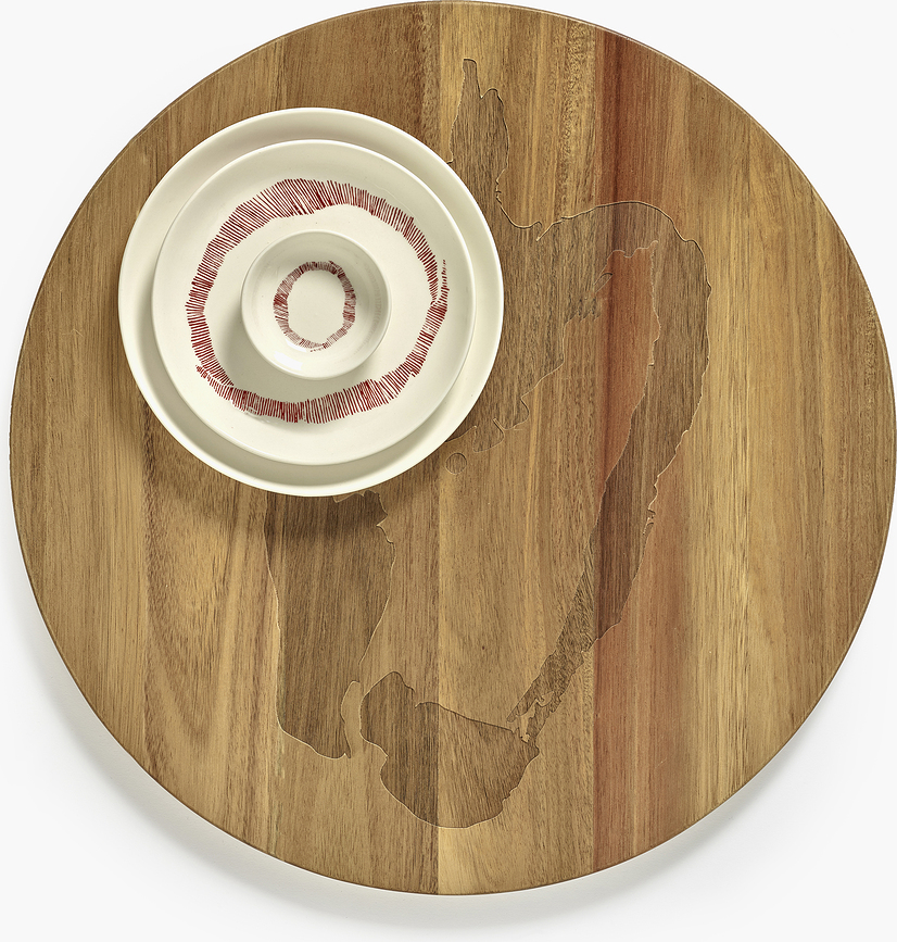 Plato de Desayuno Feast, 19 cm, rosa