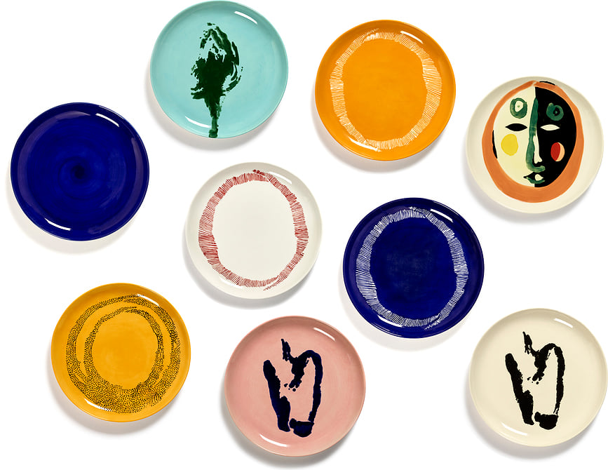 Plato de Desayuno Feast Face 1, 22,5 cm