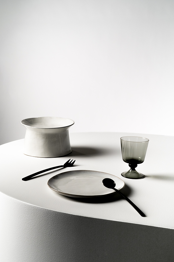 Plato de Desayuno La Mère, 20 cm, rojo