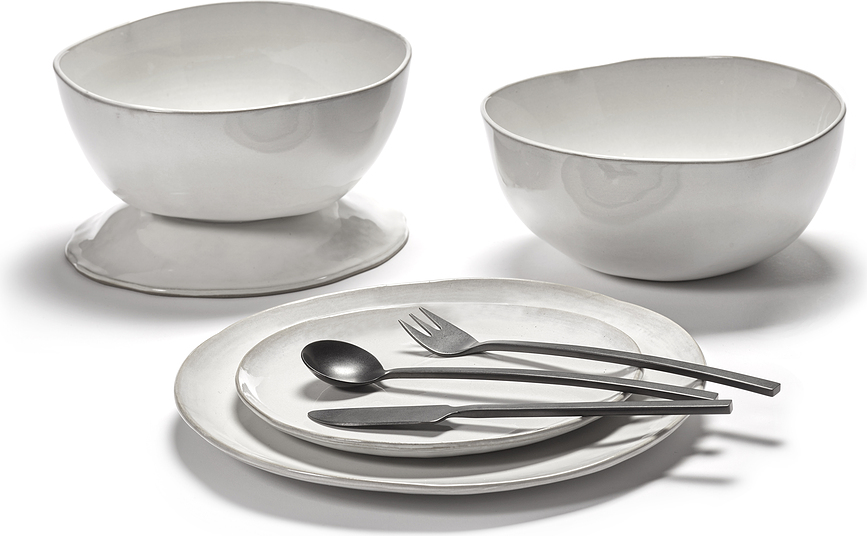 Plato de Desayuno La Mère, 20 cm, rojo