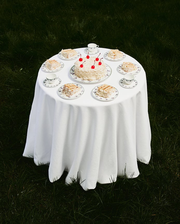 Plato de Desayuno Midnight Flowers Camelia, 20 cm, berenjena