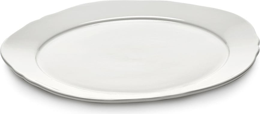 Plato de Desayuno Silhouette, 20,6 cm, blanco