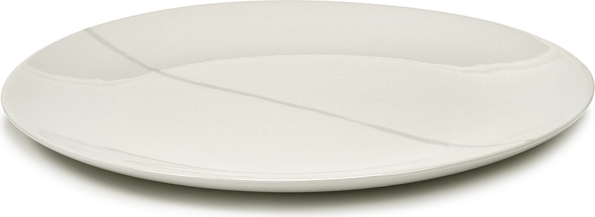 Plato de Desayuno Zuma, 23 cm, negro