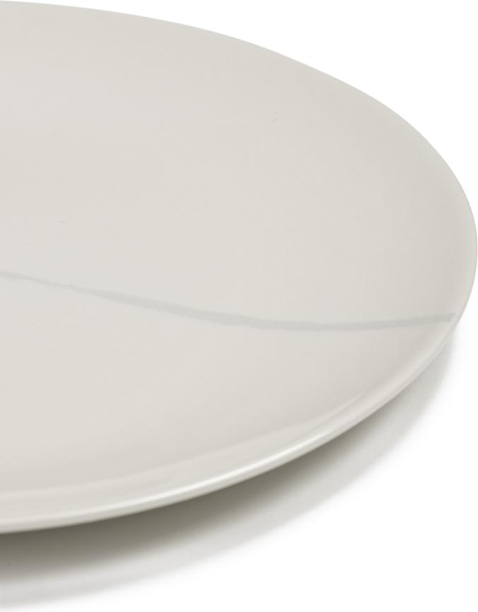 Plato de Desayuno Zuma, 23 cm, negro