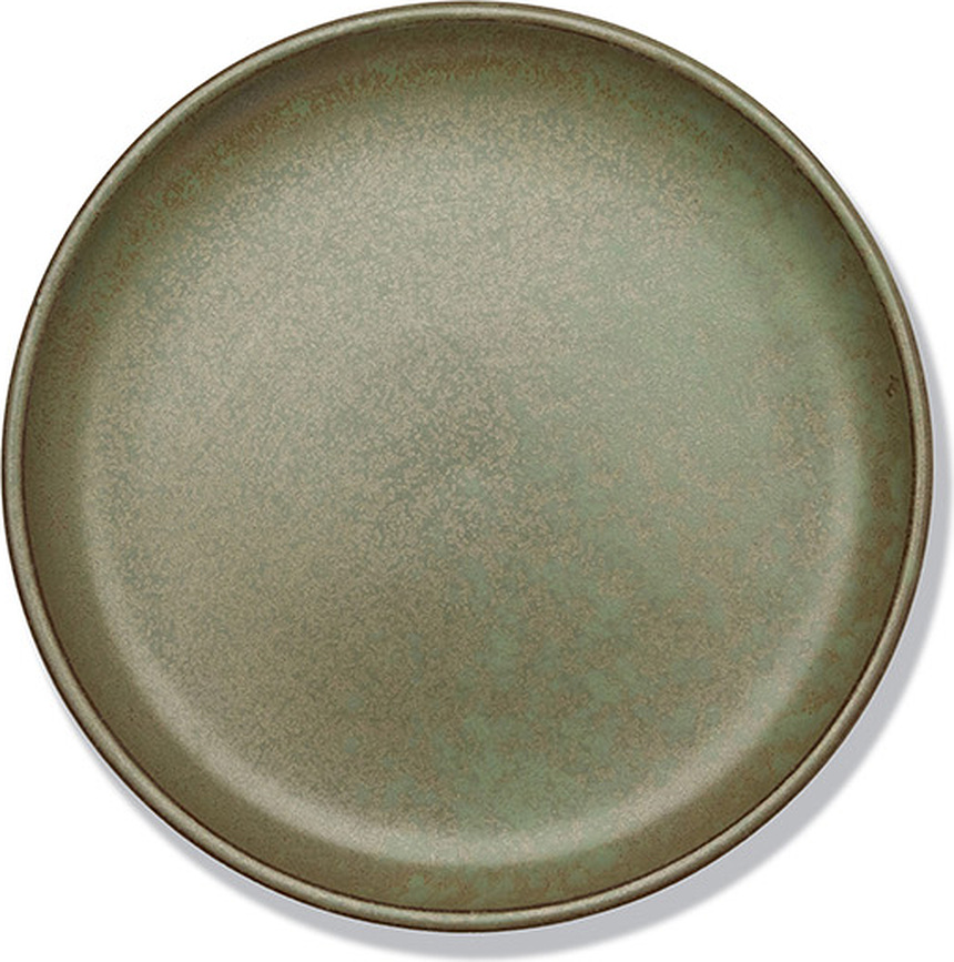 Plato de pan Surface, 16 cm, negro y gris