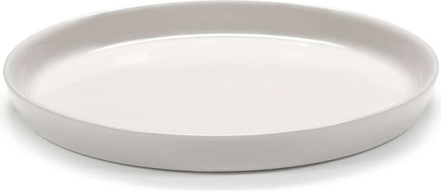 Plato de Postre hondo Cena, 18 cm, marfil