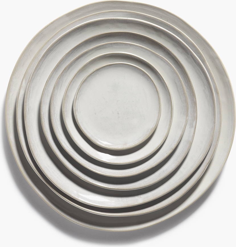 Plato de Postre La Mère, 18 cm, rojo