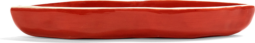 Plato de Servir Les Objets Mouleversants, 16 cm, rojo