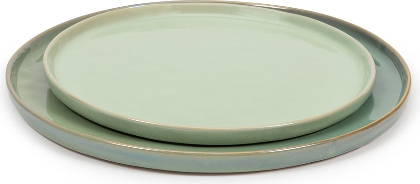 Plato Llano Pure, 28 cm, negro