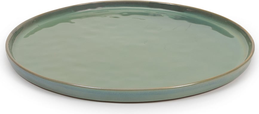 Plato Llano Pure, 28 cm, negro