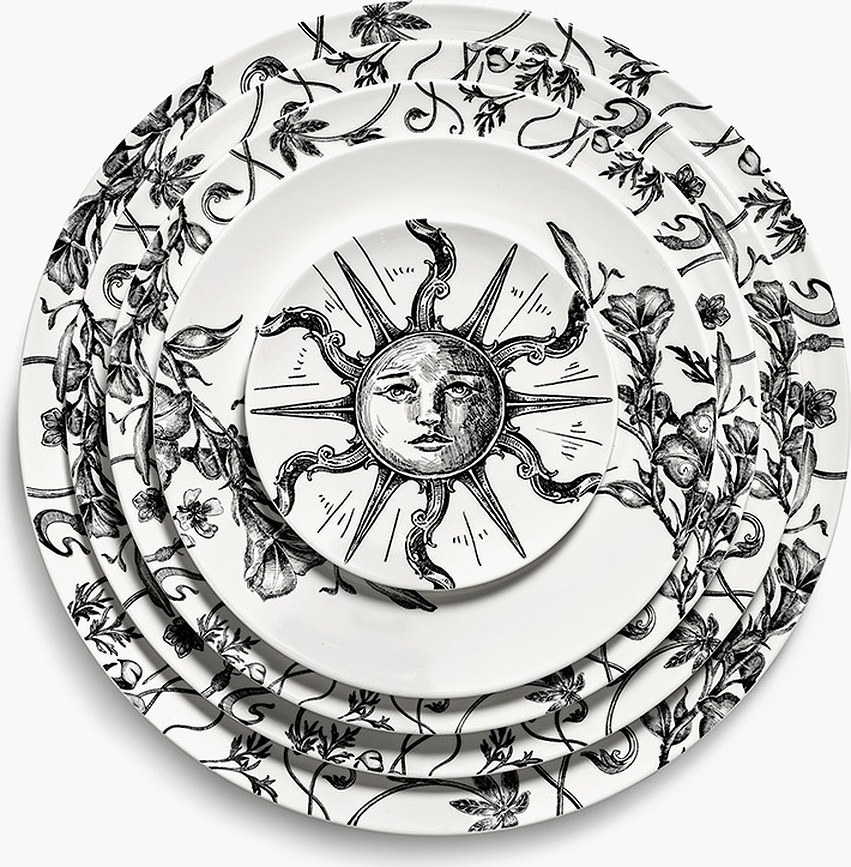 Plato Llano Unity Floral Fantasy, 27 cm